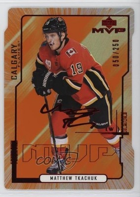 2020 MVP 20th Anniversary Colors & Contours Gold 50/250 Matthew Tkachuk #74 13h2