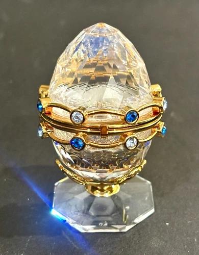Swarovski Crystal  "Secrets Egg with Garland" mult