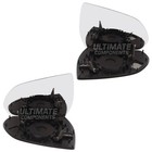 Wing Mirror Glass For Hyundai Ioniq 2016-2023 Convex Heated 1 Pair Left & Right