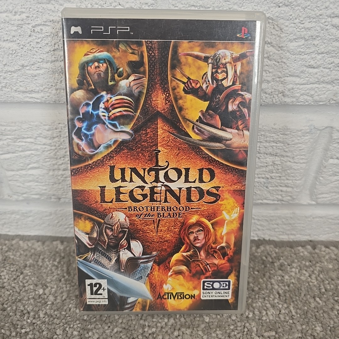 Untold Legends: Brotherhood of the Blade With Manual  Sony PSP