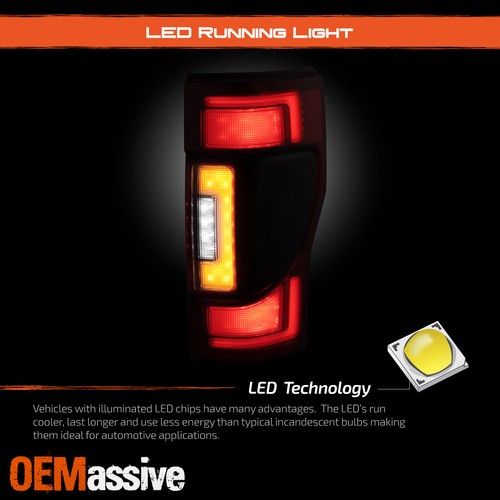 For 2020-2022 Ford F250 F350 Superduty LED w/Blind Spot Tail Light Replacement - Picture 4 of 10