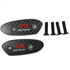 Placas de bloqueo de espejo de fibra de carbono seco para GSXR 600 750 GSX-R 2011-2025