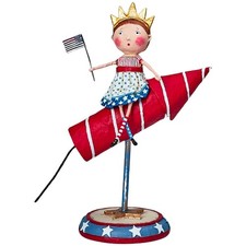 Lori Mitchell Summer Figurine ~ Liberty Takes...