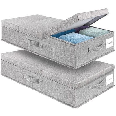 Multi-Purpose Underbed Storage Containers - Easy Access, Elegant Design