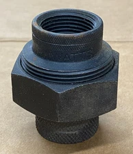 Watts LF3006 3/4" 0821787, Dielectric Union, FIPxFIP, Black Steel, Gas Service