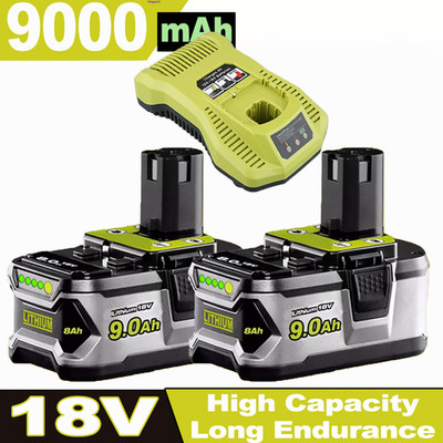 18V 9.0Ah Akku für RYOBI One Plus Lithium Batterie RB18L50 P108 P104 18 VOLT de