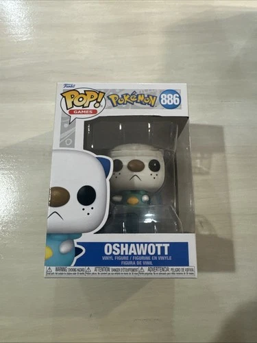 Funko POP! Games Pokemon Oshawott #886 Vinyl Figure