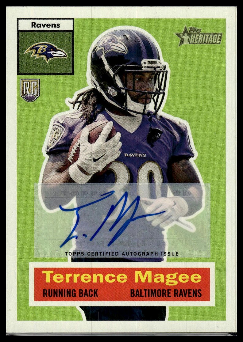 2015 Topps Heritage #33 Terrence Magee Autographs RC AU RC, AU