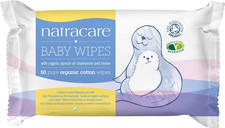 Organic Cotton Baby Wipes 50 Ct 12-Pack 