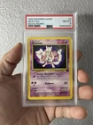 1999 Pokemon TCG Mewtwo Movie Promo #3 PSA 8