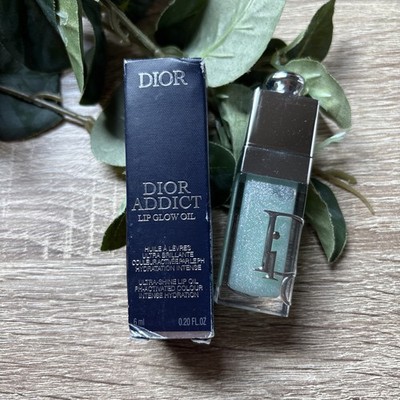 Dior Addict Lip Glow Oil 086 MINTY 6mL Sparkly Finish New In Box