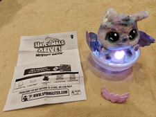 Hatchimals Alive Mystery Hatch Interactive Pufficorn With Shell Tested Works EUC