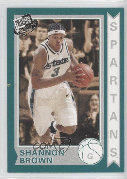 2006-07 Press Pass Old School The National Shannon Brown #OS15 Rookie RC 1p8