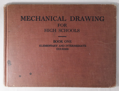 Mechanical Drawing for High Schools - 1910 - Technical Drafting Geometry 2D Art