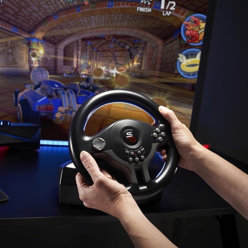 Subsonic Superdrive - Racing Steering Wheel / Steering Wheel SV250 with pedals - Picture 7 of 7
