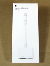 Genuine Apple Lightning to Digital AV Adapter MD826AM/A Model A1438 New In Box