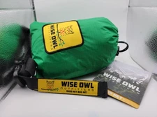Wise Owl Outfitters Hammock Bug Net - The SnugNet Mosquito Net (Green) New