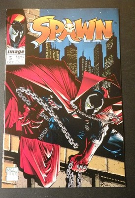Spawn #5 NM 1992 Image Comics Justice