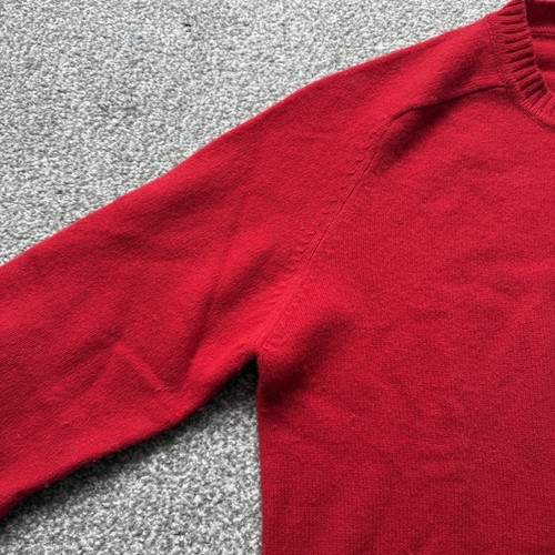 Gant Jumper Men’s 2XL XXL Red Crew Knit Pullover Wool Soft Feel - Picture 9 of 18