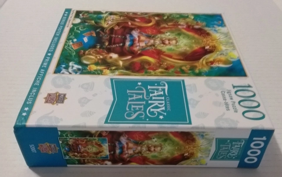 Master Pieces 1000 Piece Puzzle Fairy Tales Tea Party Time NEW - Image 4 of 4