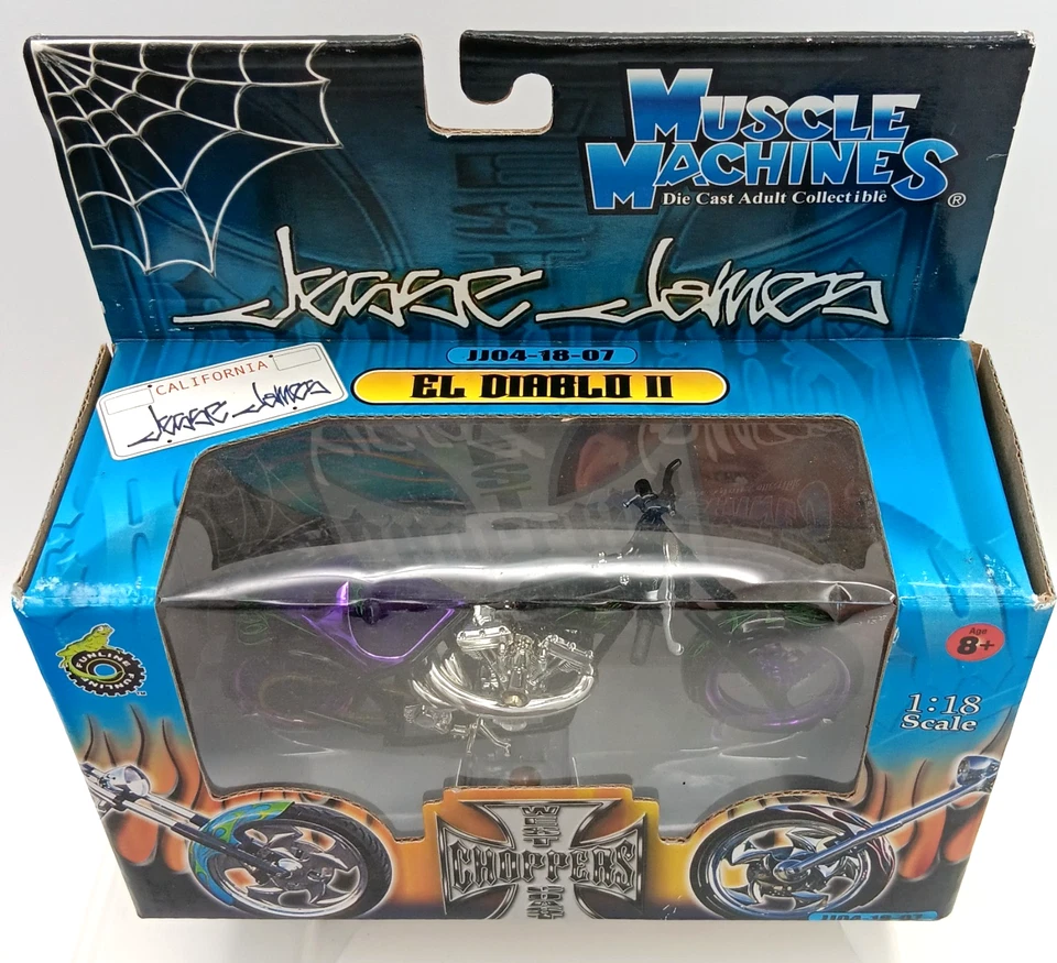 4 Jesse James West Coast Chopper EL DIABLO II, STURGIS, BARFLY, EL DIABLO-Sealed - Image 4 of 4