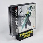 Final Fantasy VII 7 (PlayStation 1 PS1) Black Label Case & Discs