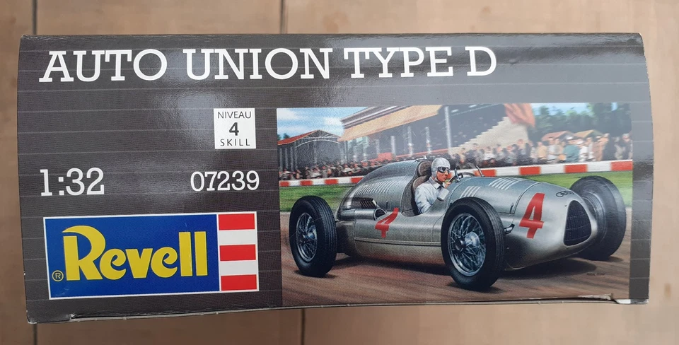 Revell - Auto Union Type D - 07239 - Modellbausatz - 1:32 - in OVP - Bild 2 von 3