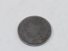 ANTIQUE Gothic Florin 1872 Queen Victoria .925 Sterling Silver