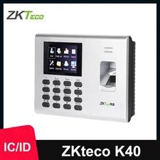 ZKteco K40 Fingerprint Time Attendance System TCP/IP Employee Time Clock Machine