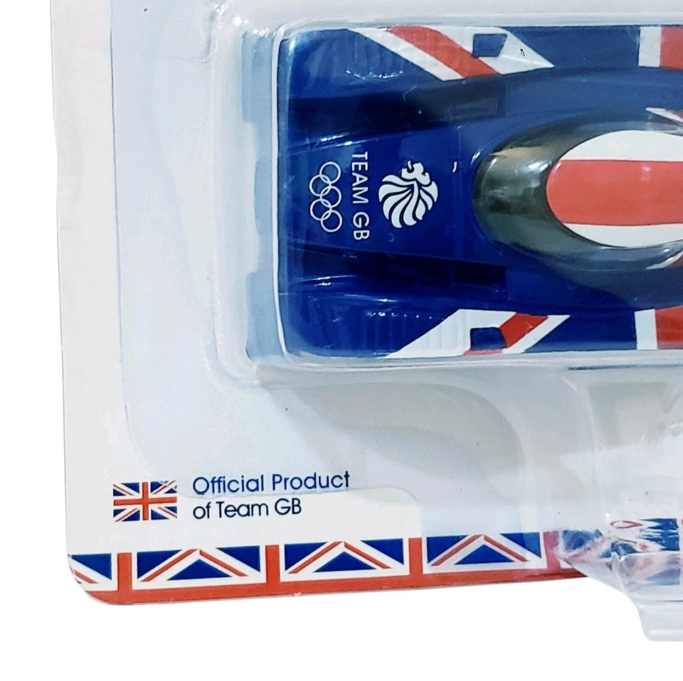 Corgi 2012 London Olympic Games GB Racer Endurance Team Car Blue New Sealed  - Image 2 of 4