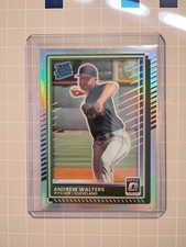 2025 Panini Donruss Optic Prizm Rated Rookie Andrew Walters #78 (RC) - Guardians