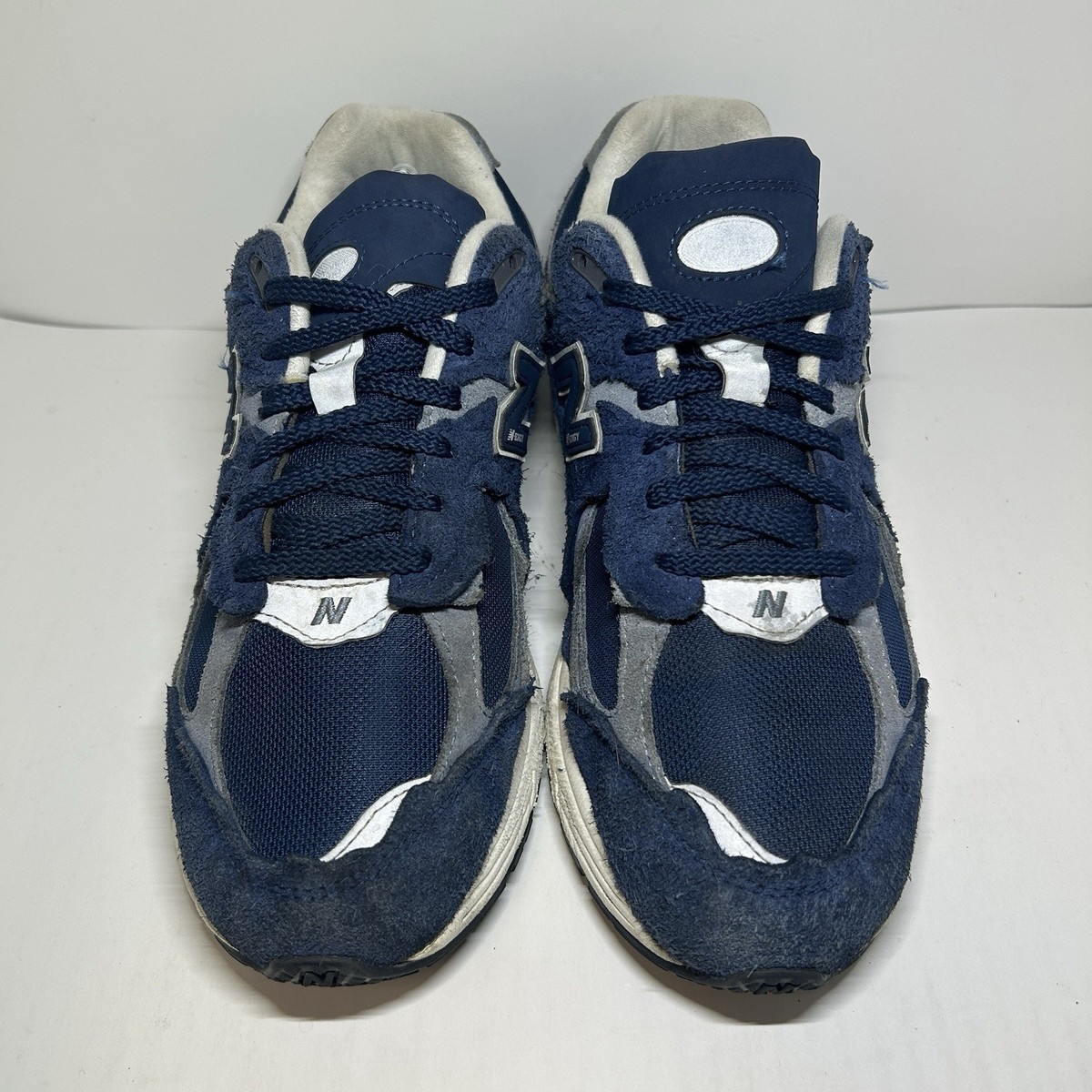 New Balance 2002R Protection Pack Navy Grey - Size 9 - (M2002RDK