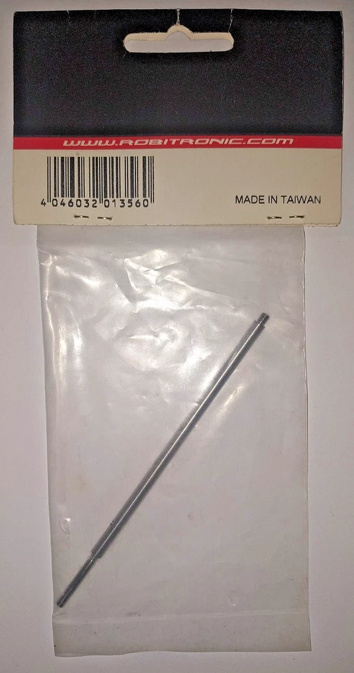 Robitronic Racing parts RC RA2087 Titanium Rear Axle for Scalpel - Image 2 of 2