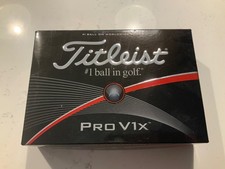 Two dozen Titleist Pro V1x 12 One Dozen Pro  s Pick Logo Golf Balls in Box NEW