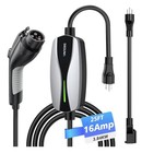 Level 1 & 2 EV 16Amp Electric Car Charger Seguma J1772 NEMA 6-20 & 5-15 Adapter
