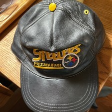 NFL Pittsburgh Steelers vintage Leather Hat