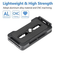 Andoer PU-70L Quick Release Plate 70mm QR Plate 1/4 Inches Mounting Screw