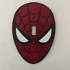 3-D Printed Spider-Man Light Switch Cover