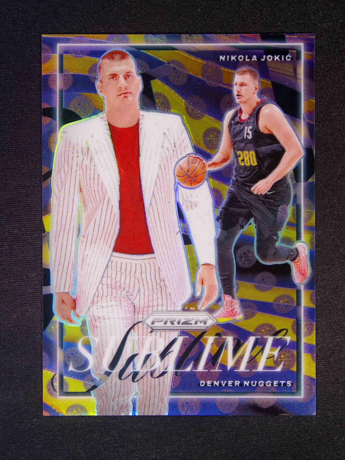 2024-25 Panini Prizm Nikola Jokic #4 Sublime Case Hit SSP
