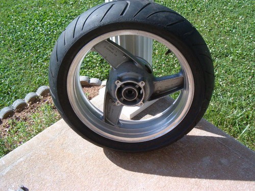 Kawasaki Drilled 4 Bolt Rear Brake Rotor/Disc/Mounting Bolts - Picture 3 of 3