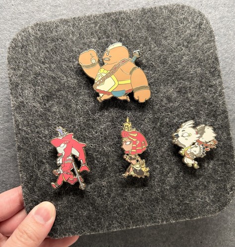 Nintendo Video Game Zelda TotK Sages Enamel Pin Badge Collection Gamer Gift - Picture 2 of 7
