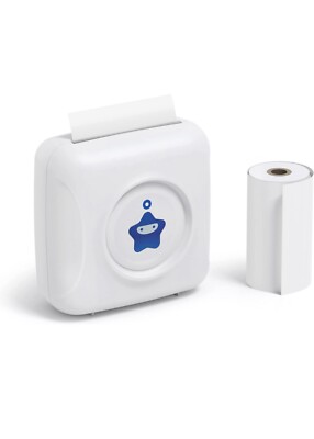 DEIHEI Pocket Printer, Mobiler Mini Thermodrucker Bluetooth für iOS & Android W