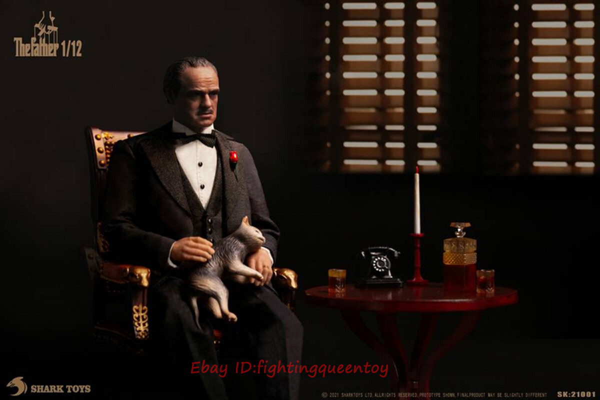 SHARK TOYS The Godfather 1972 Vito Corleone 1/12 Action Figure 6