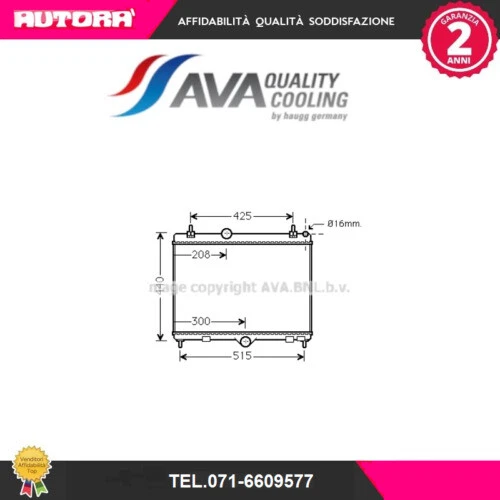 Radiatori aftermarket neri per auto