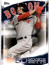 MOOKIE BETTS 2019 Topps Series 2 #MB-23 Career Highlights  Boston Red Sox