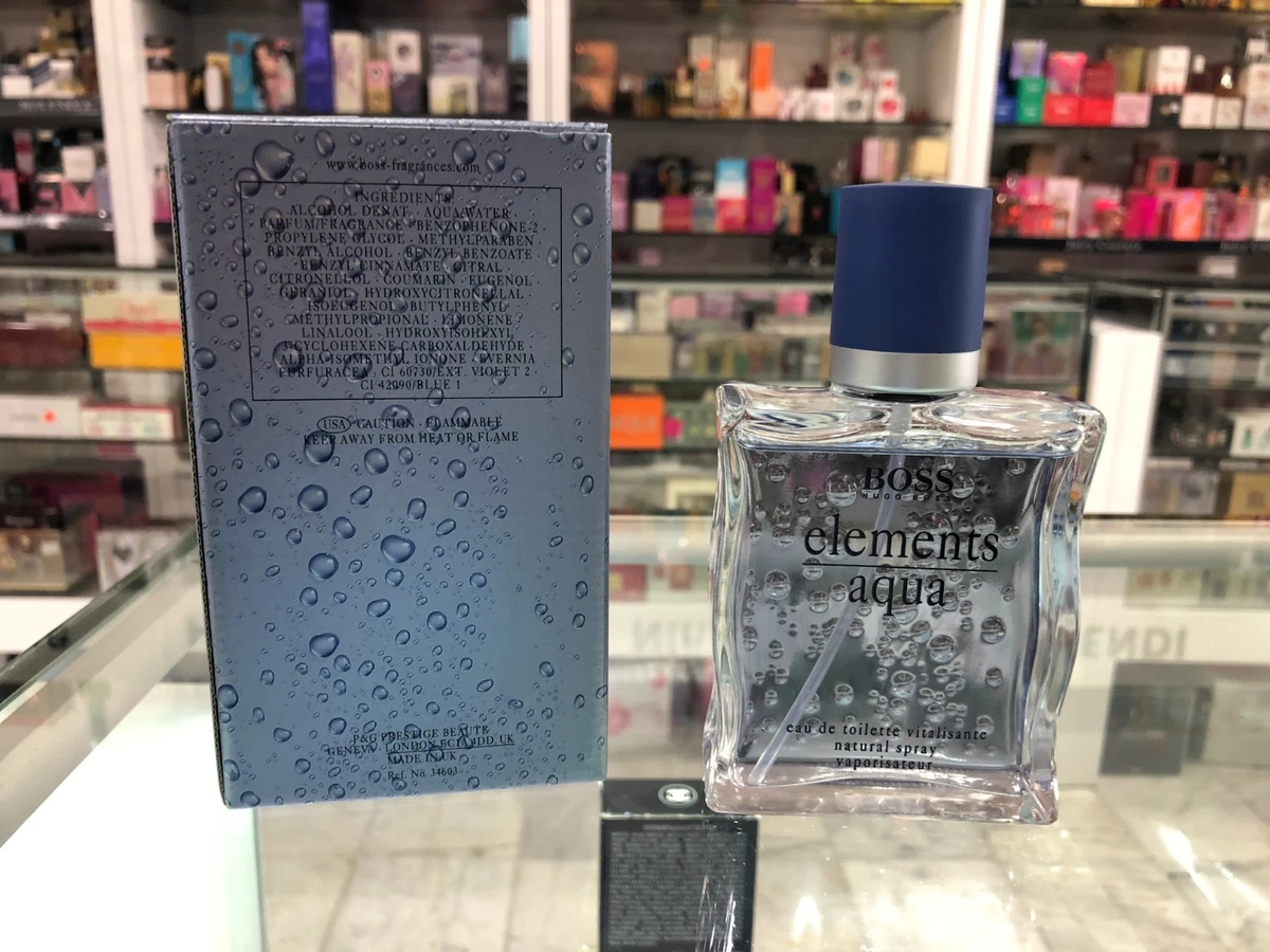 BOSS ELEMENTS AQUA BY HUGO BOSS EDT VITALISANTE SPRAY 100 MLHARD TO FIND