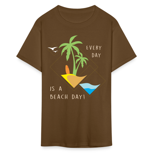 Everyday is a Beach Day shirt Surfboard Surfing Sunny Day T-Shirt Size S-6XL - Picture 65 of 66