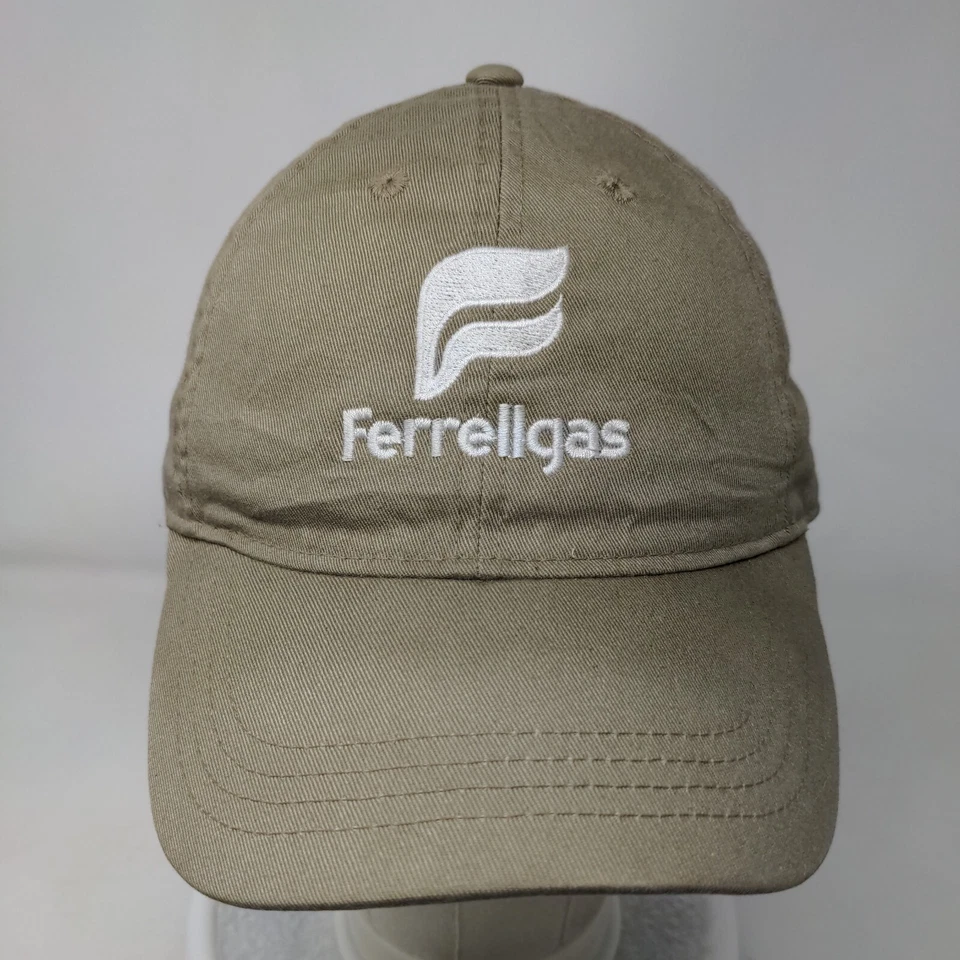 Chapéu Ferrellgas Slideback Bronzeado Tamanho Único Bordado Ajustável Cintas - Imagem 2 de 4