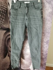 PACSUN Super High Rise Jegging Gray Denim Stretch Jeans Size 26