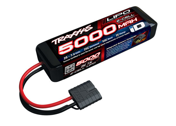 S*2様 TRAXXAS LIPOバッテリー 3s 5000mAh 25c 28 Traxxas 11.1V 5000mah 3S 25C LiPO Battery with ID Plug (2